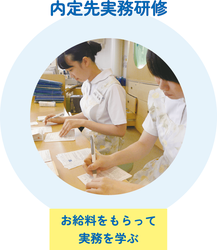 内定先実務研修